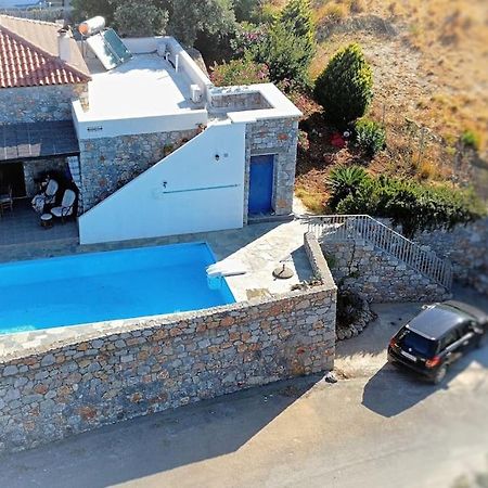 Villa Mavri Ruhige Private Pool Villa, Meerblick Agia Paraskevi  Eksteriør bilde