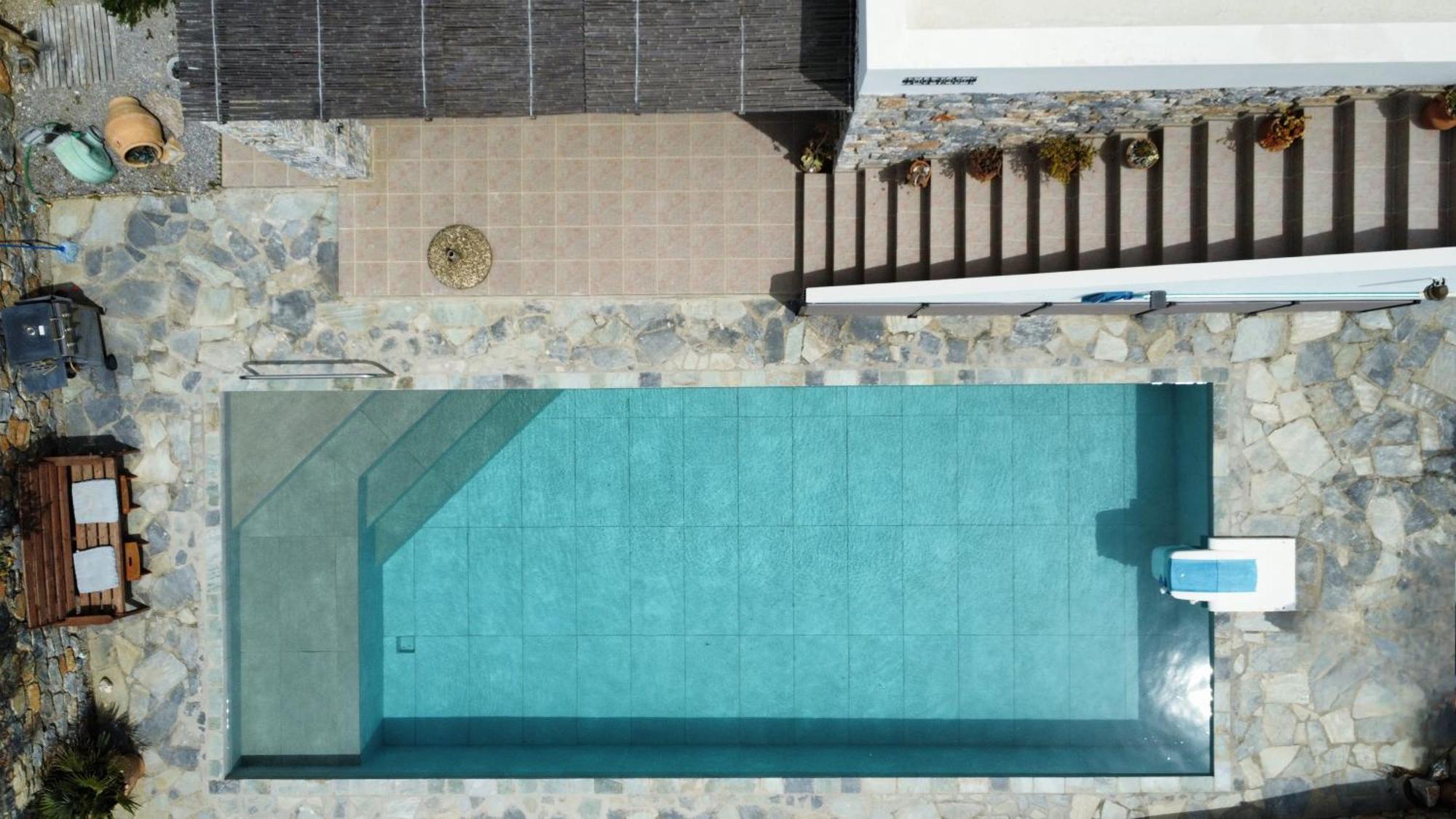 Villa Mavri Ruhige Private Pool Villa, Meerblick Agia Paraskevi  Rom bilde