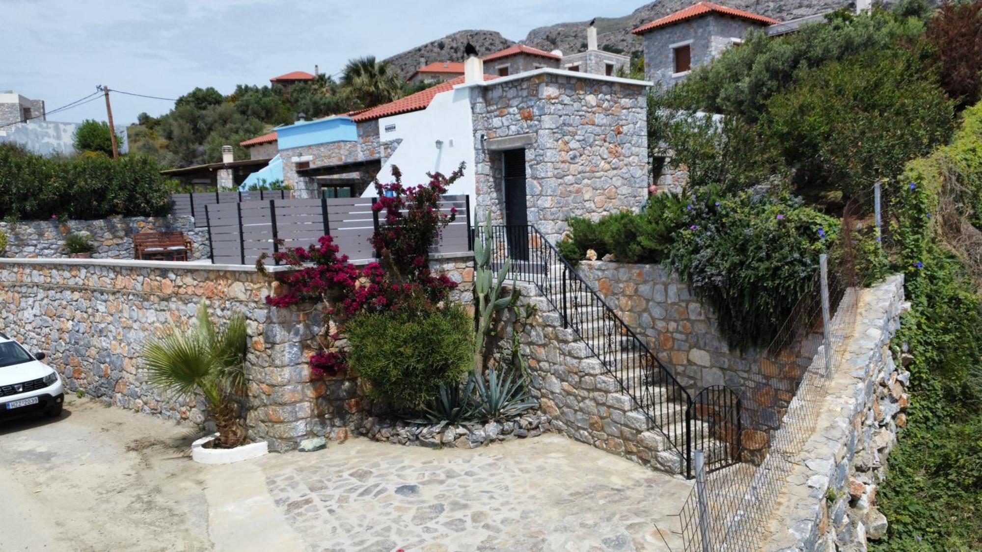 Villa Mavri Ruhige Private Pool Villa, Meerblick Agia Paraskevi  Eksteriør bilde