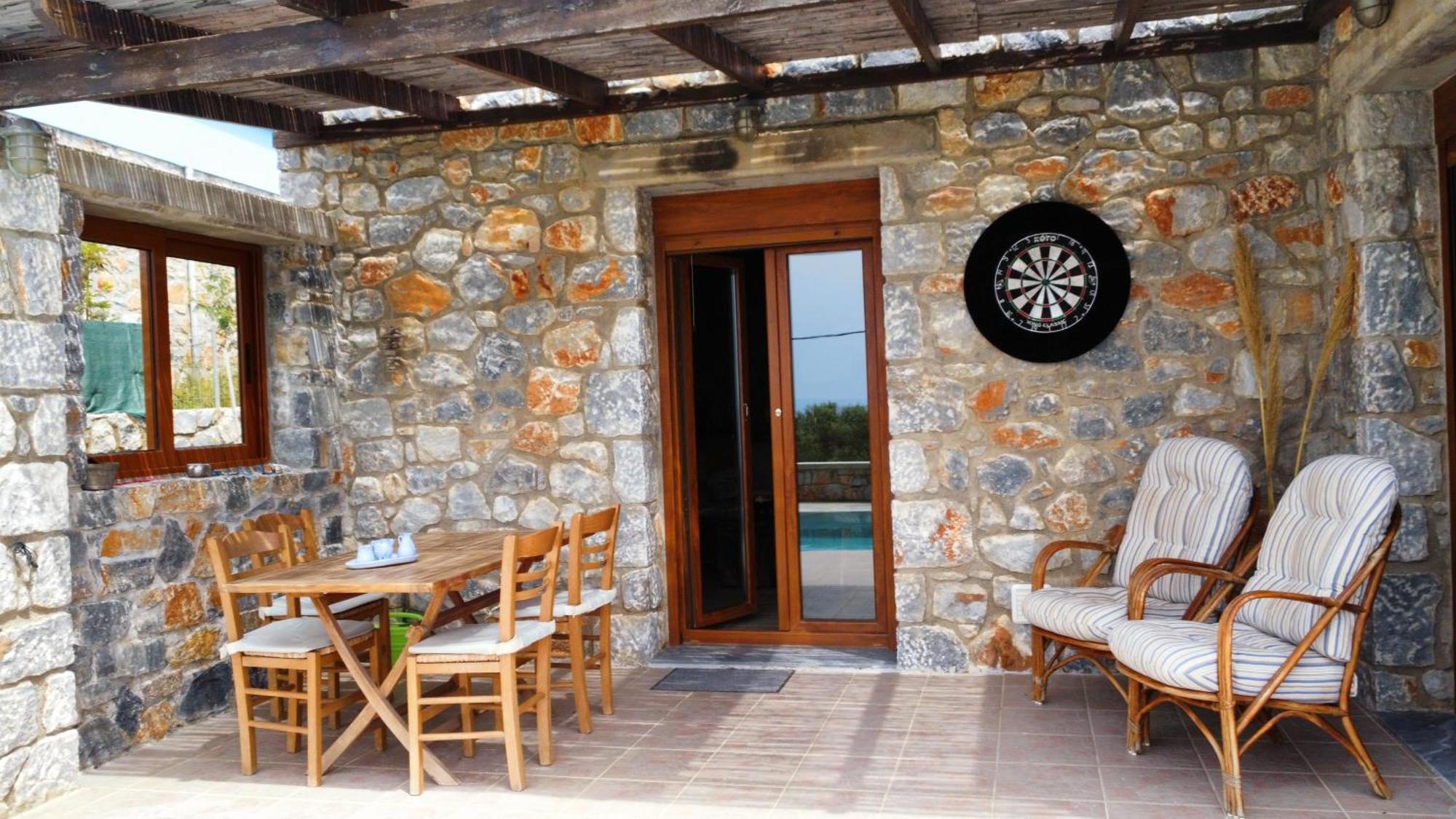 Villa Mavri Ruhige Private Pool Villa, Meerblick Agia Paraskevi  Rom bilde